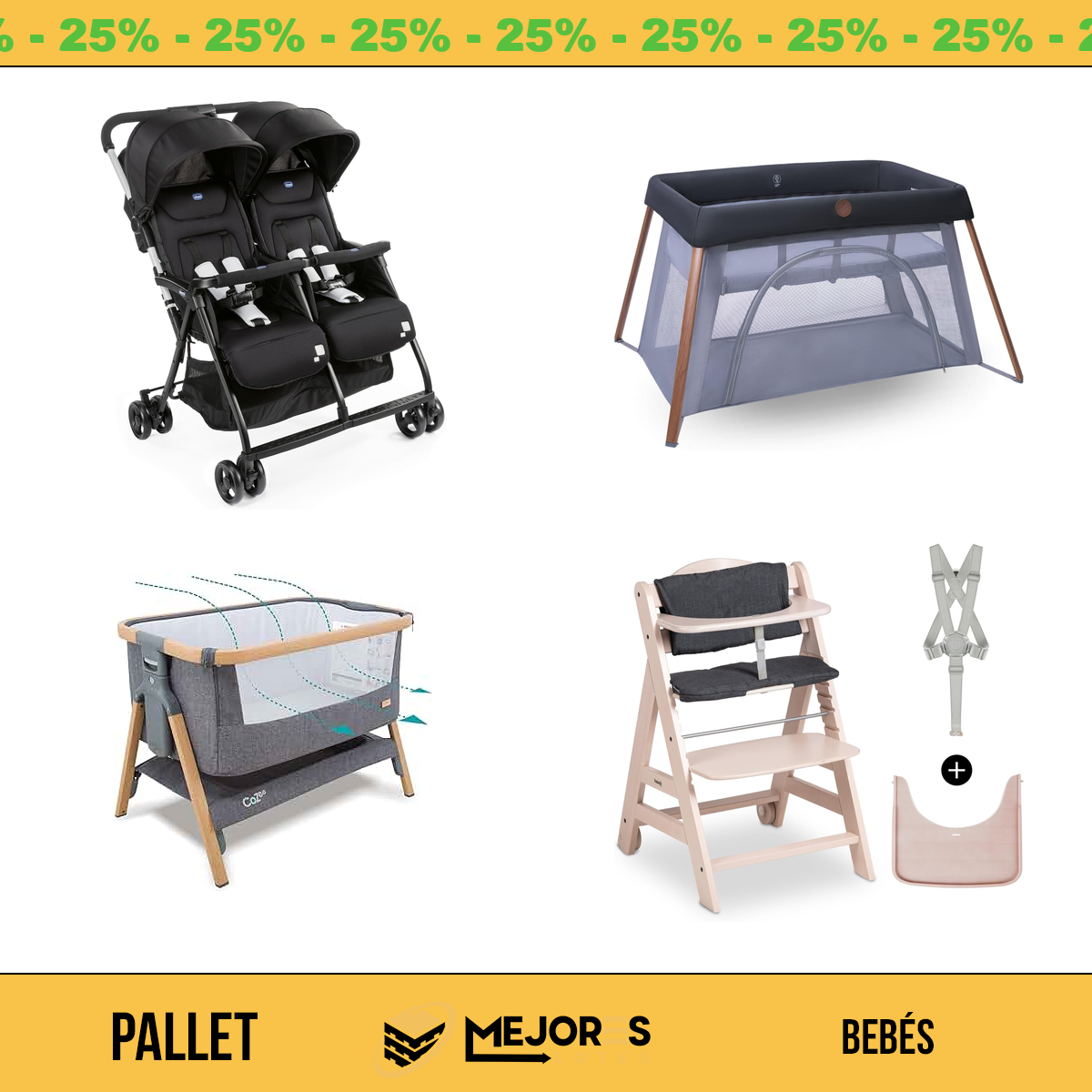 Pallet de 22 Items Sin Revisar, Bebes, Lote #10225774
