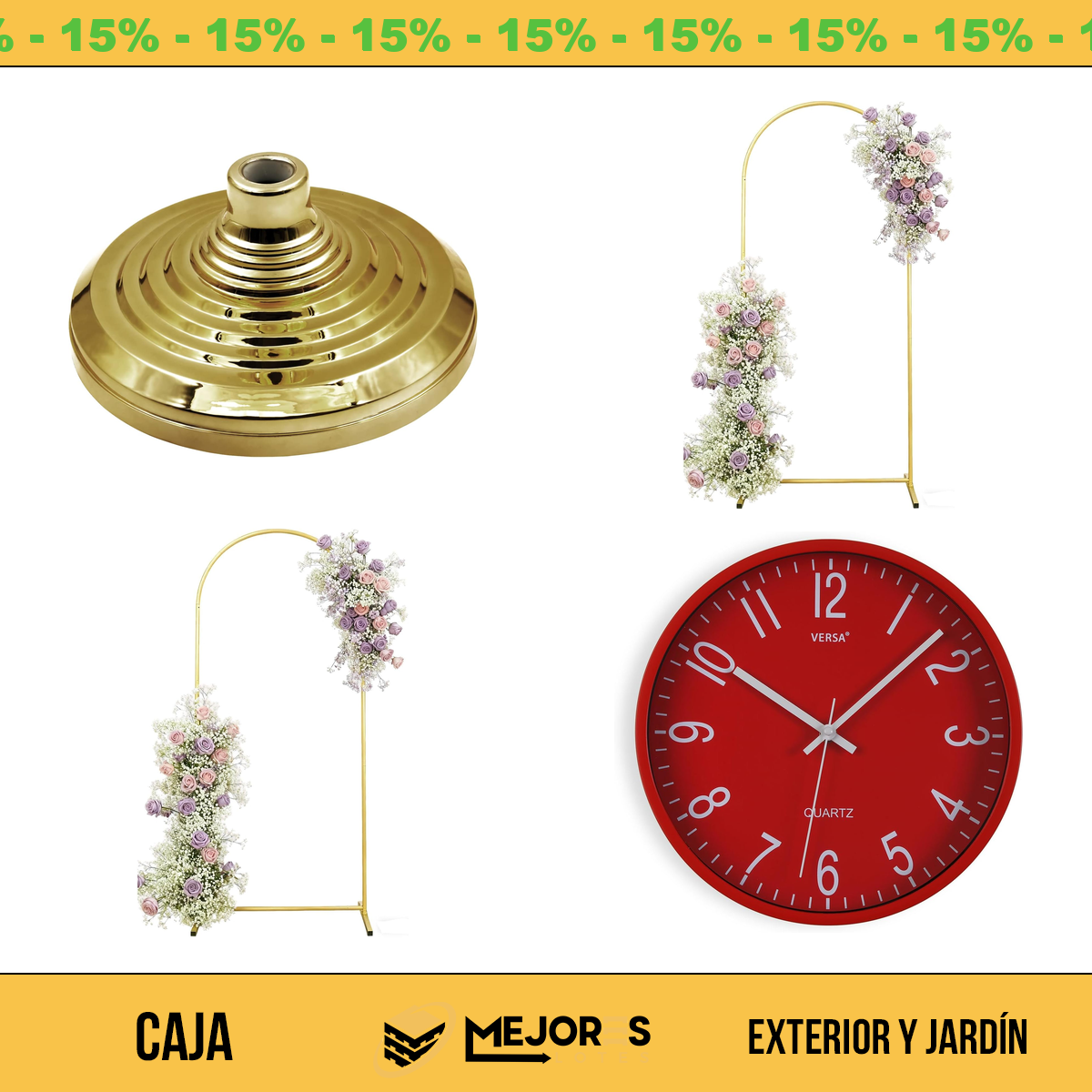 Caja de 20 Items Sin Revisar, Exterior Y Jardin, Lote #spIlV13EGhy