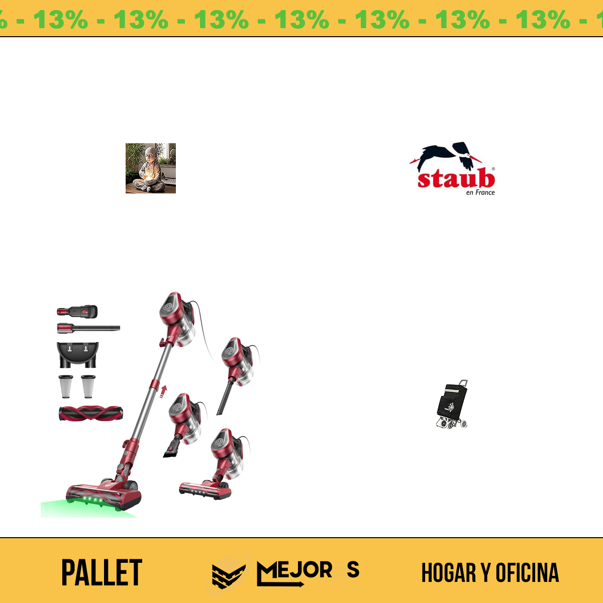Pallet de 19 Items Sin Revisar, Hogar y Oficina, Lote #10229516