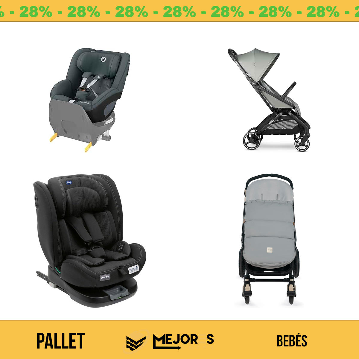 Pallet de 18 Items Sin Revisar, Bebes, Lote #10217277