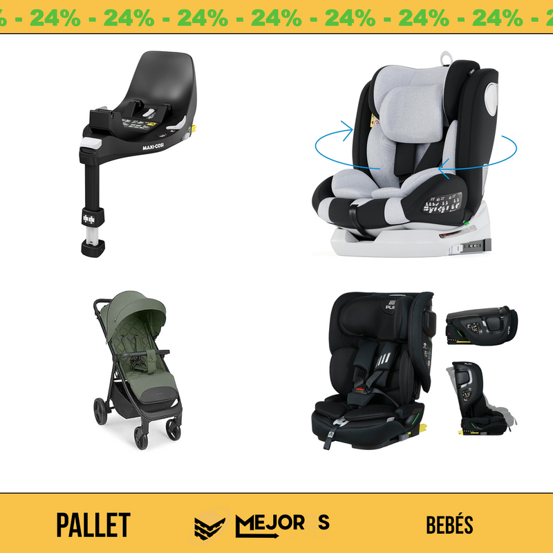 Pallet de 17 Items Sin Revisar, Bebes, Lote #10226917
