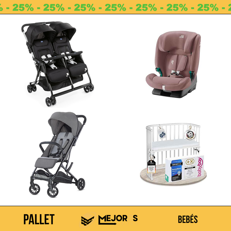 Pallet de 21 Items Sin Revisar, Bebes, Lote #10226939
