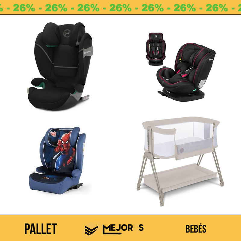 Pallet de 28 Items Sin Revisar, Bebes, Lote #10226520