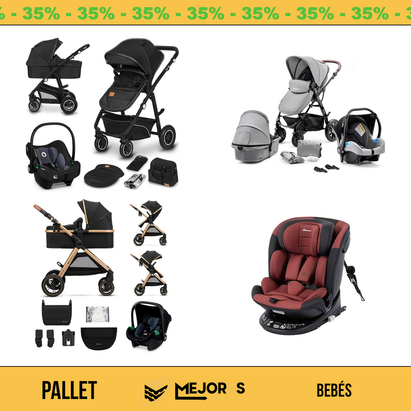 Pallet de 6 Items Sin Revisar, Bebes, Lote #10226521
