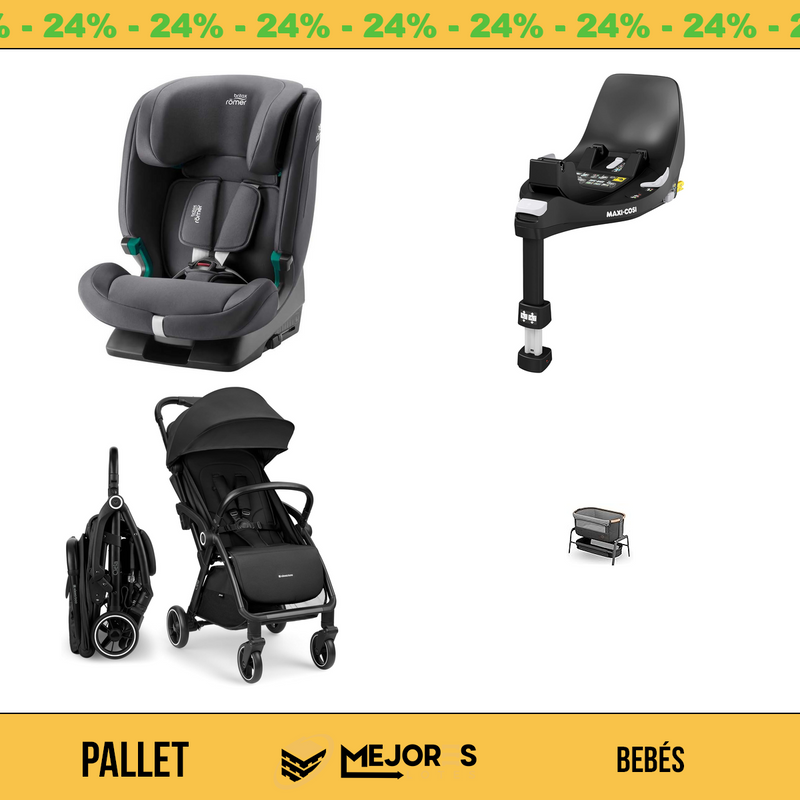 Pallet de 21 Items Sin Revisar, Bebes, Lote #10225966