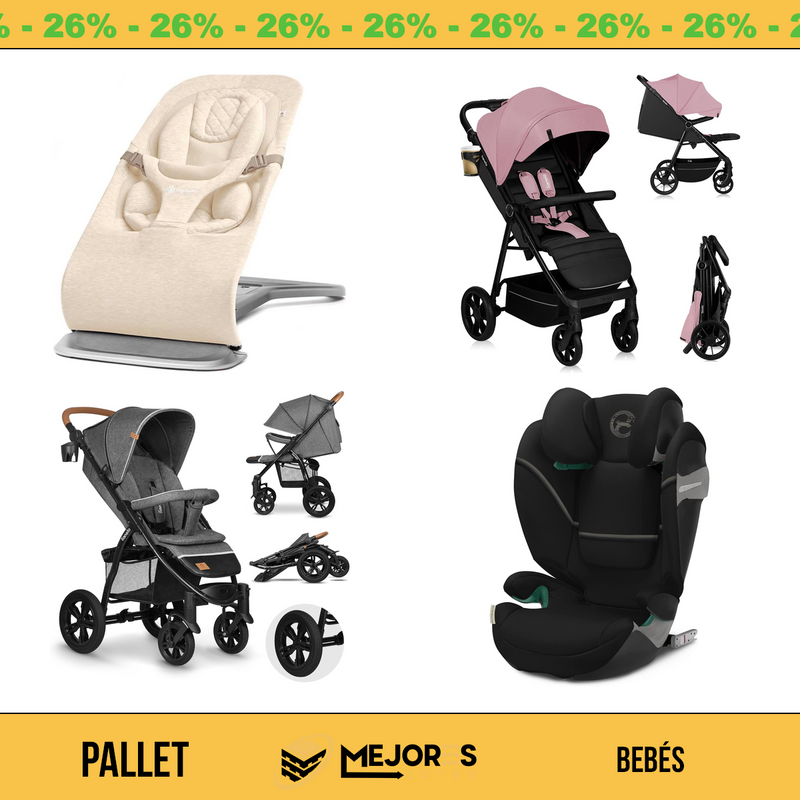 Pallet de 17 Items Sin Revisar, Bebes, Lote #10225148