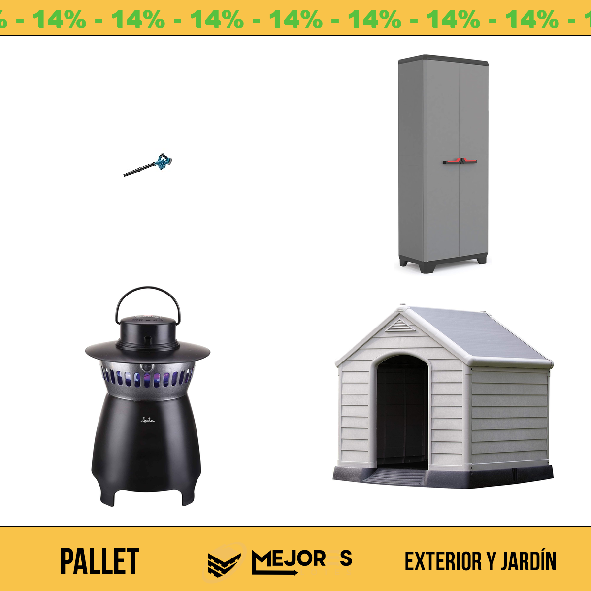 Pallet de 15 Items Sin Revisar, Exterior Y Jardin, Lote #10230077