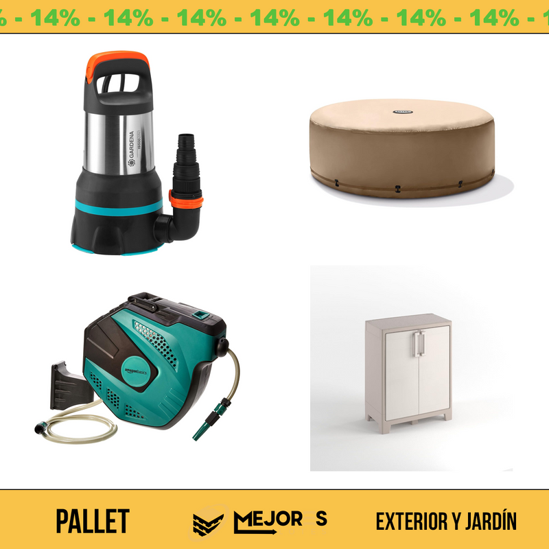 Pallet de 15 Items Sin Revisar, Exterior Y Jardin, Lote #10230079