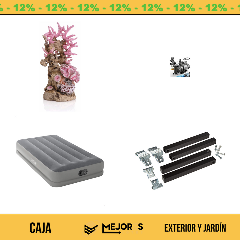 Caja de 8 Items Sin Revisar, Exterior Y Jardin, Lote #spN00I7jI9o