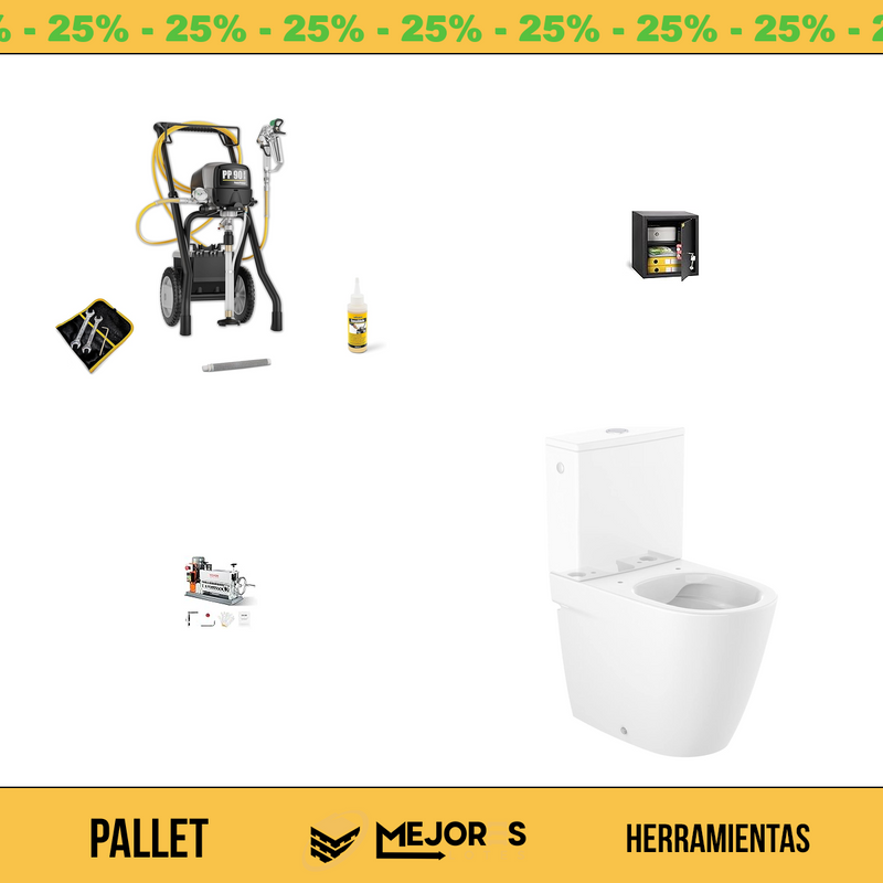 Pallet de 6 Items Sin Revisar, Herramientas, Lote #10229799