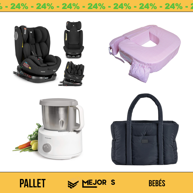 Pallet de 9 Items Sin Revisar, Bebes, Lote #10229914