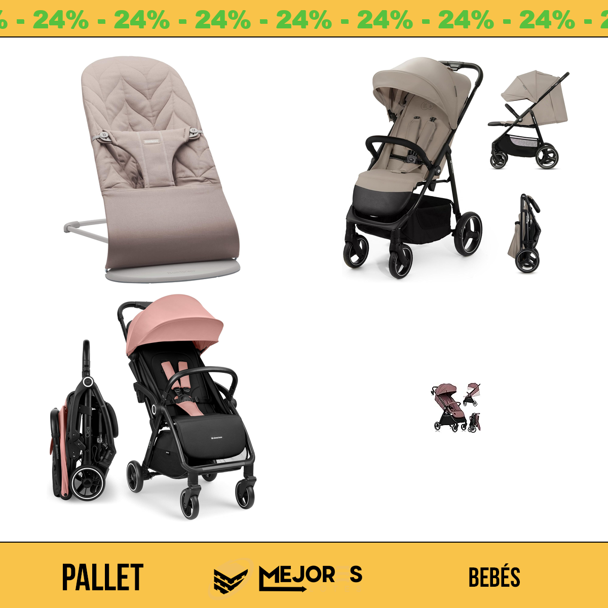 Pallet de 18 Items Sin Revisar, Bebes, Lote #10229985