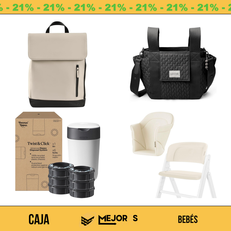 Caja de 19 Items Sin Revisar, Bebes, Lote #spW84m7319a