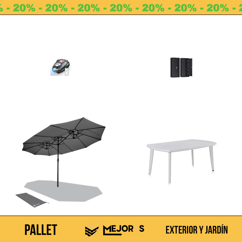 Pallet de 8 Items Sin Revisar, Exterior Y Jardin, Lote #10229487