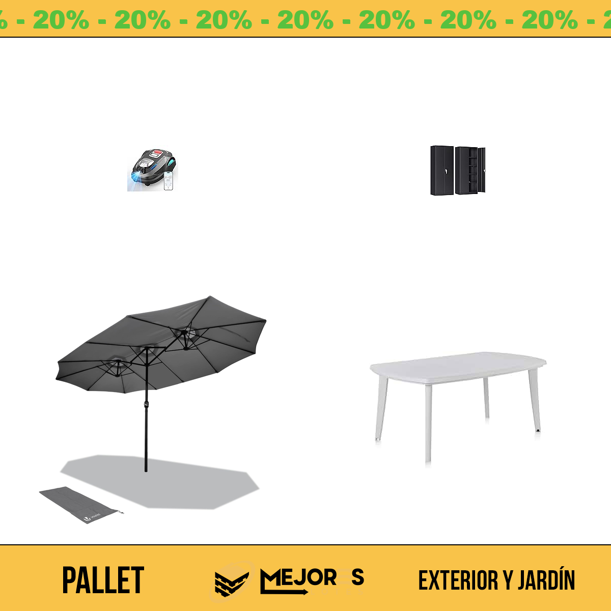 Pallet de 8 Items Sin Revisar, Exterior Y Jardin, Lote #10229487