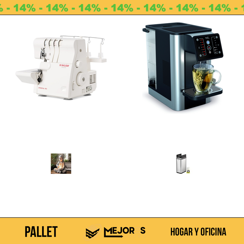 Pallet de 18 Items Sin Revisar, Hogar y Oficina, Lote #10229488