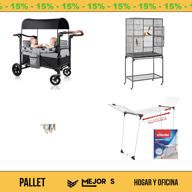 Pallet de 10 Items Sin Revisar, Hogar y Oficina, Lote #10229491