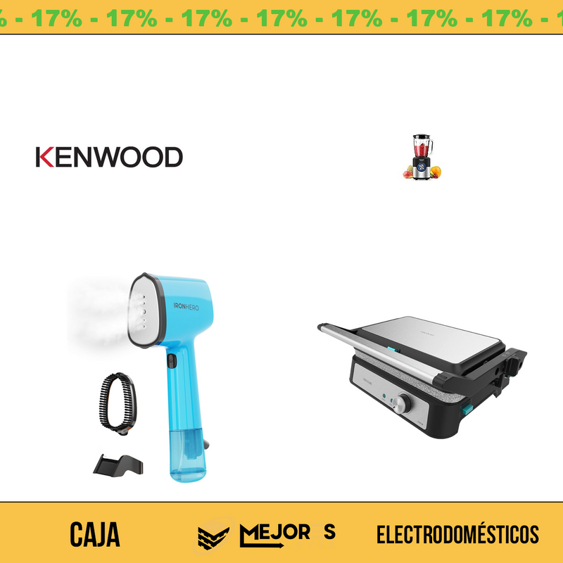 Caja de 9 Items Sin Revisar, Electrodomesticos, Lote #spNGDXY2ZR5