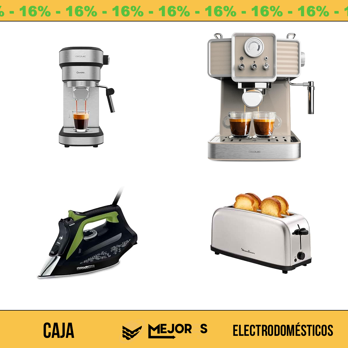 Caja de 9 Items Sin Revisar, Electrodomesticos, Lote #spNKMKCB5CP