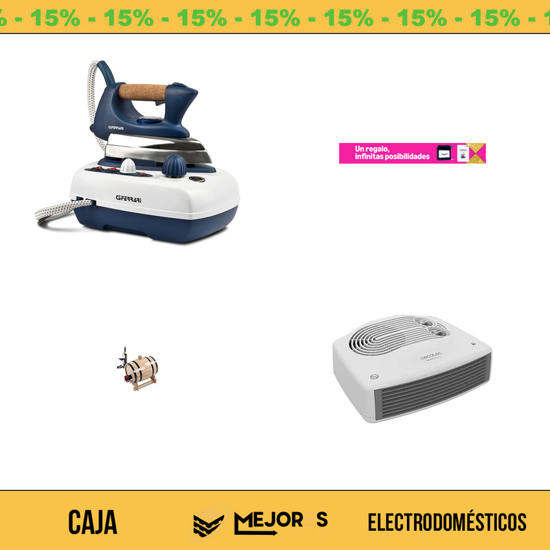 Caja de 8 Items Sin Revisar, Electrodomesticos, Lote #spNRPR9YFDM
