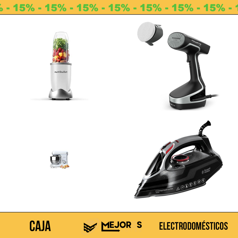 Caja de 20 Items Sin Revisar, Electrodomesticos, Lote #spNXNNSJVYS