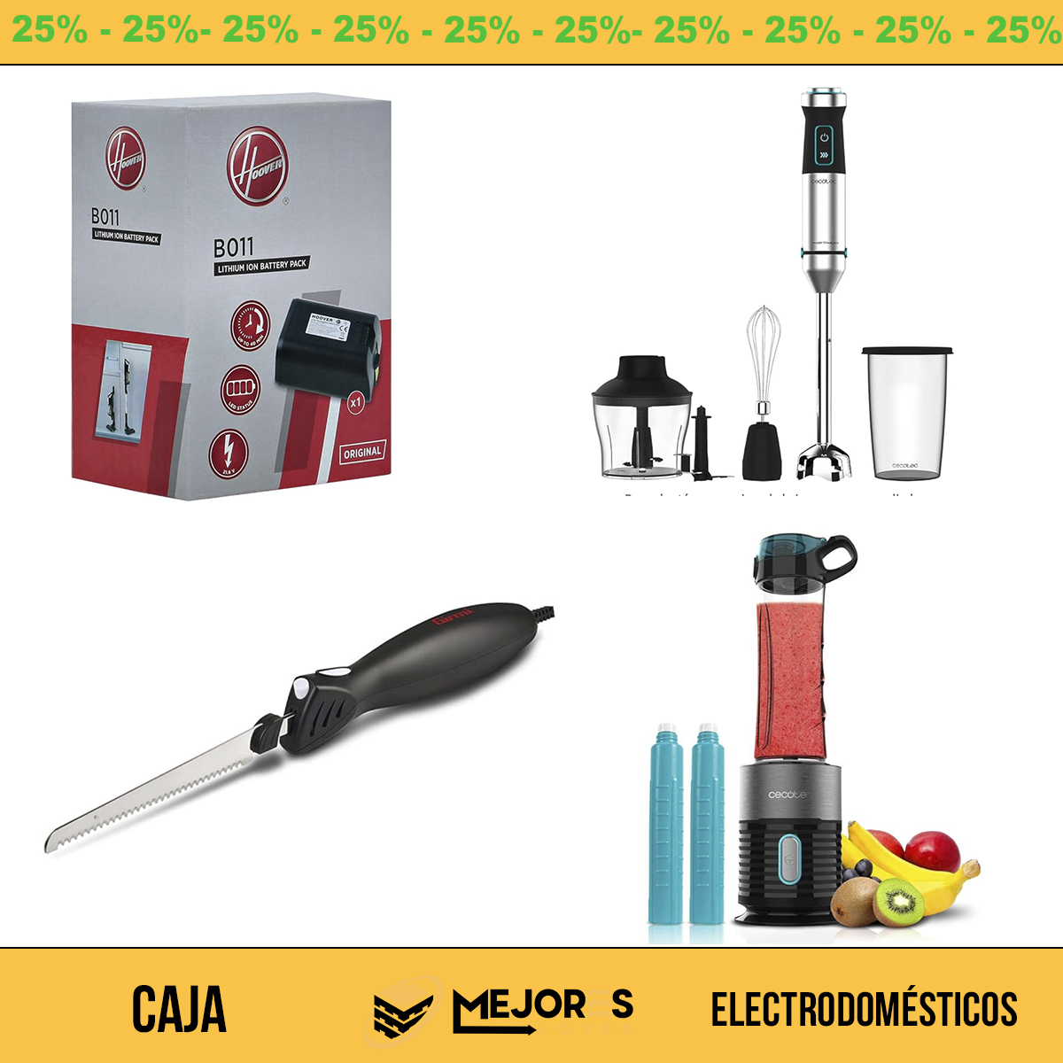 Caja de 18 Items Sin Revisar, Electrodomesticos, Lote #sp515667687