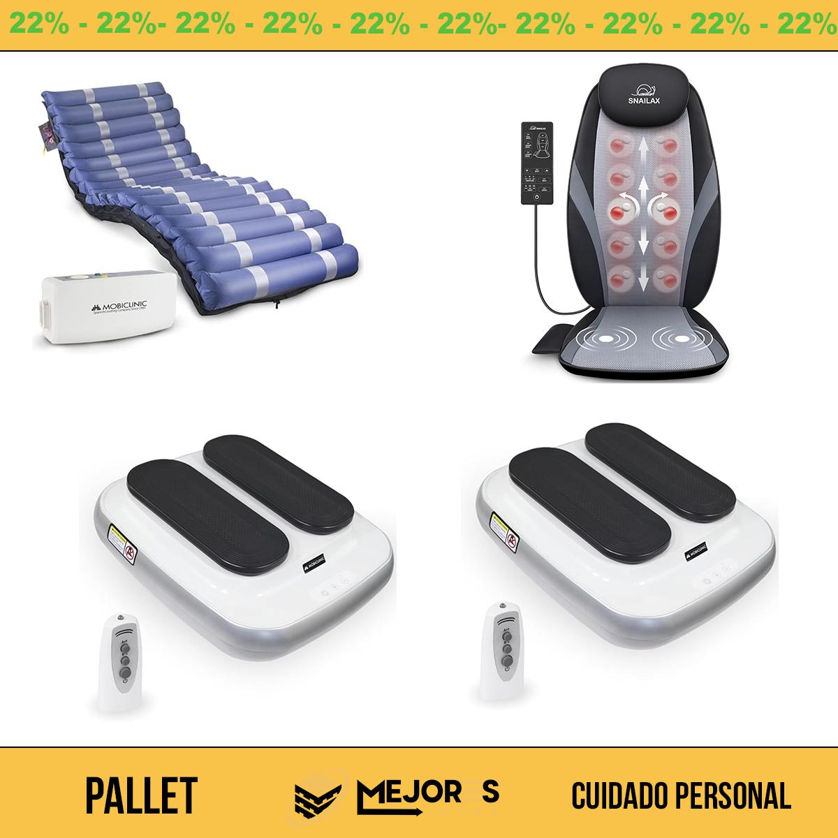 Pallet de 19 Items Sin Revisar, Cuidado Personal, Lote #10105233