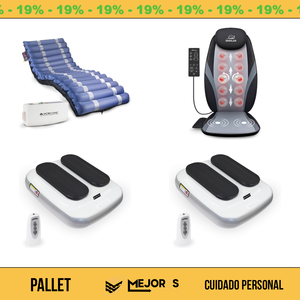 Pallet de 19 Items Sin Revisar, Cuidado Personal, Lote #10105233