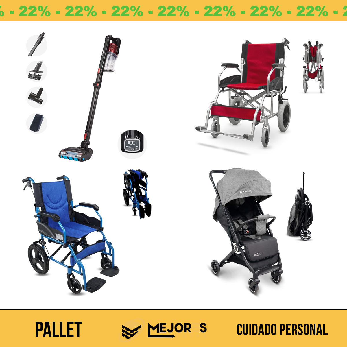 Pallet de 23 Items Sin Revisar, Cuidado Personal, Lote #10105408