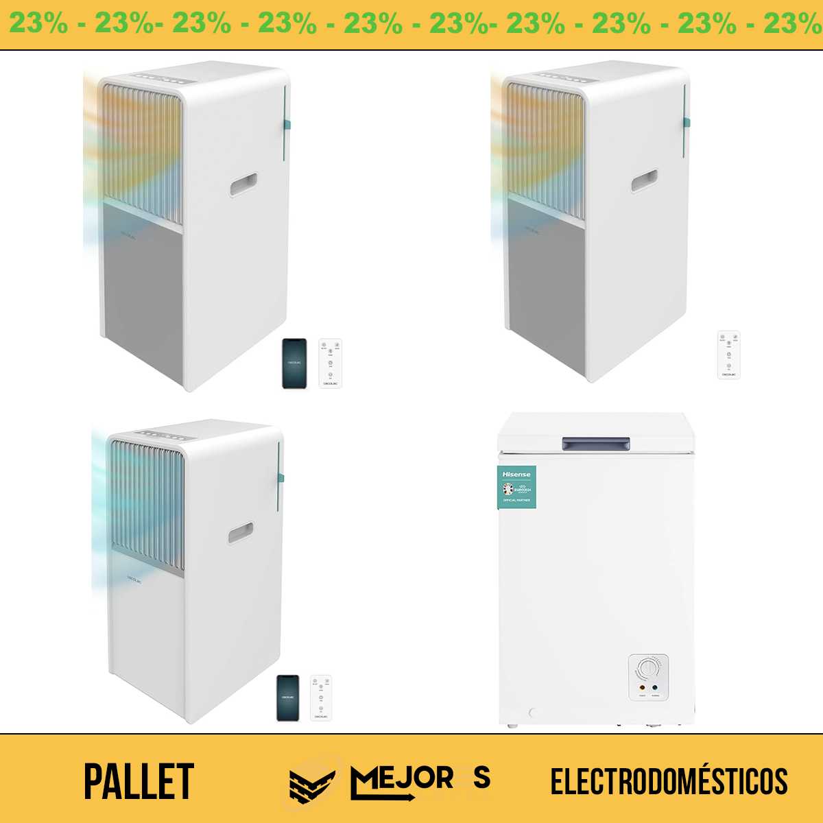 Pallet de 5 Items Sin Revisar, Electrodomesticos, Lote #10193545