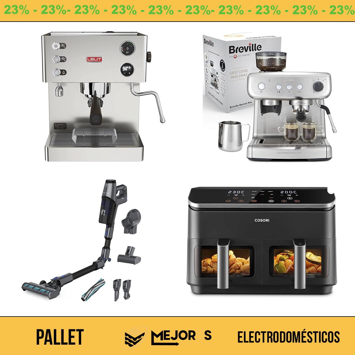 Pallet de 15 Items Sin Revisar, Electrodomesticos, Lote #10149517
