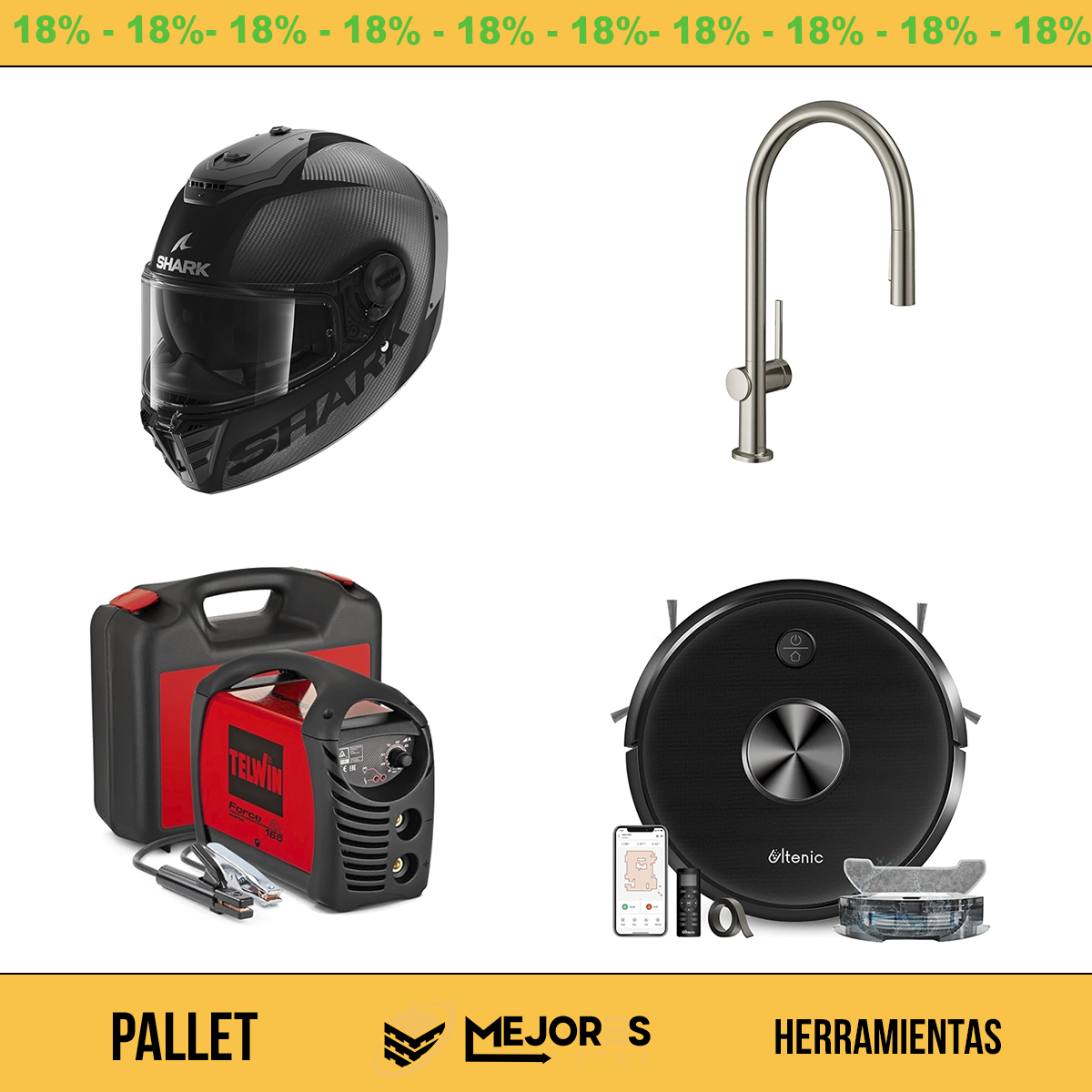 Pallet di 41 articoli non controllati, utensili, lotto n. 10203736