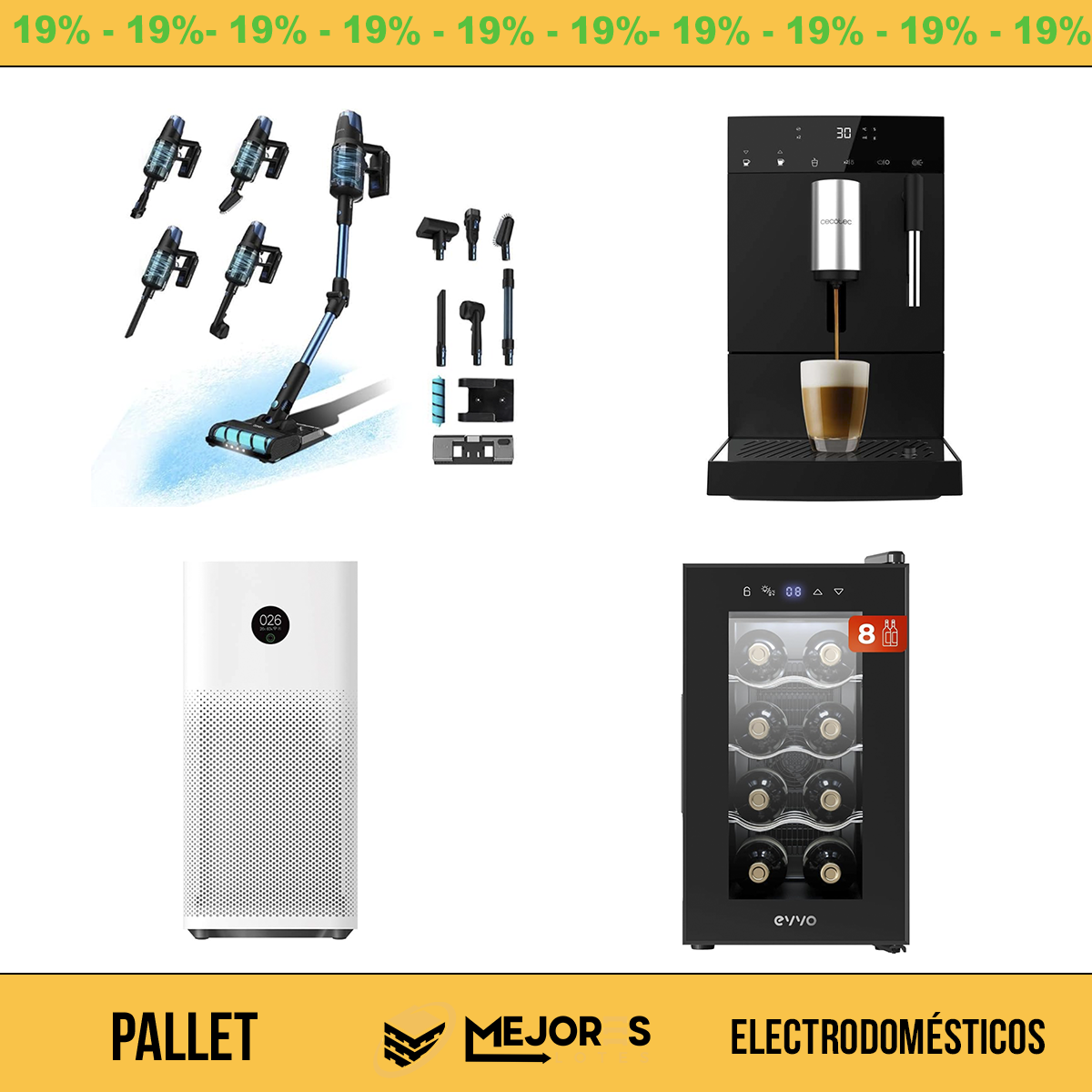 Pallet de 23 Items Sin Revisar, Electrodomesticos, Lote #10203860