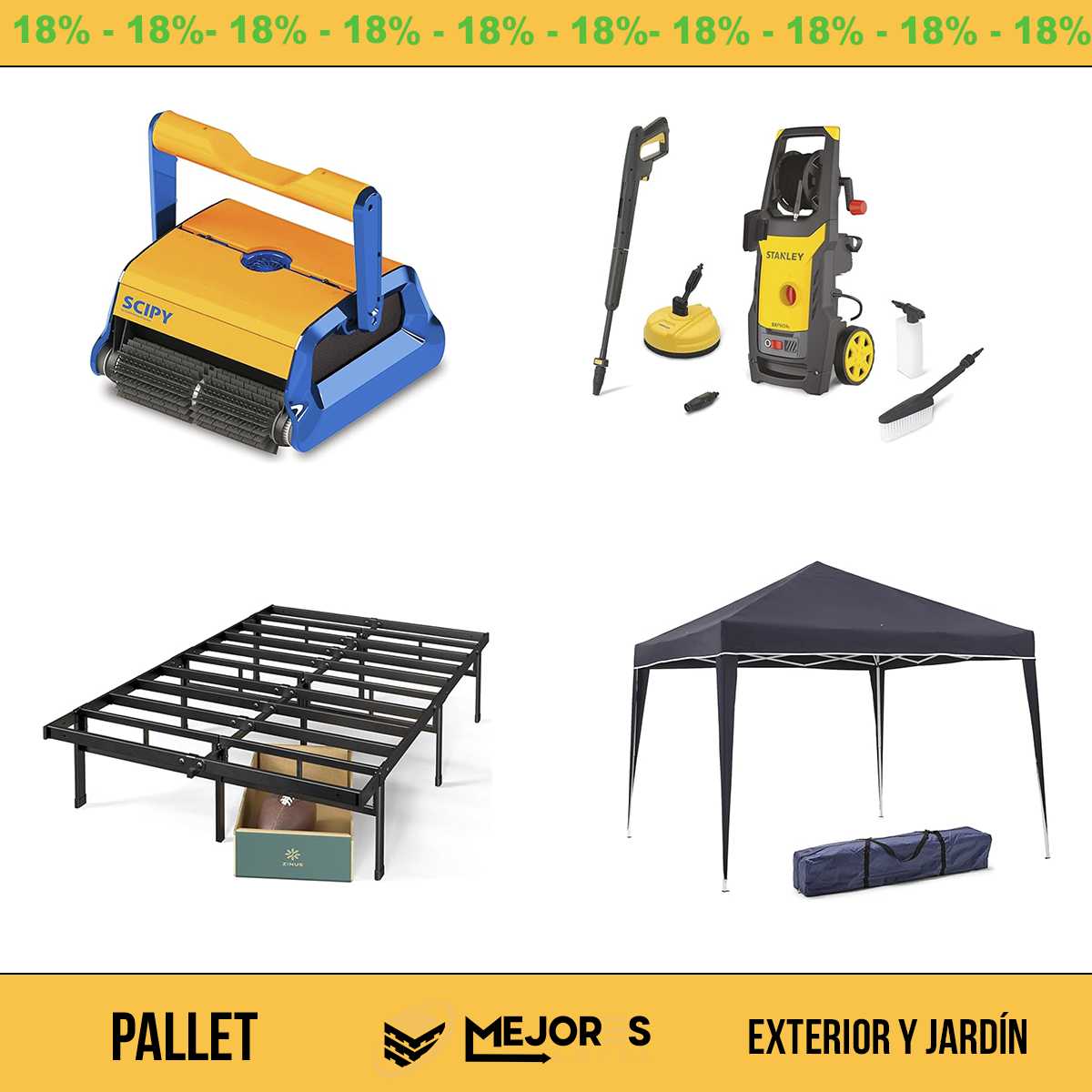 Pallet di 19 articoli non controllati, E&J, lotto n. 10203870
