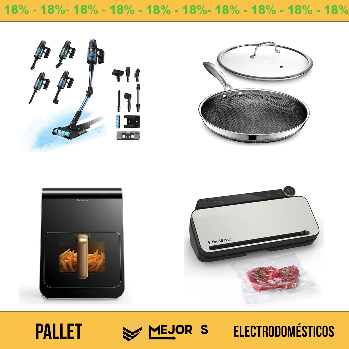 Pallet de 31 Items Sin Revisar, Electrodomesticos, Lote #10203874
