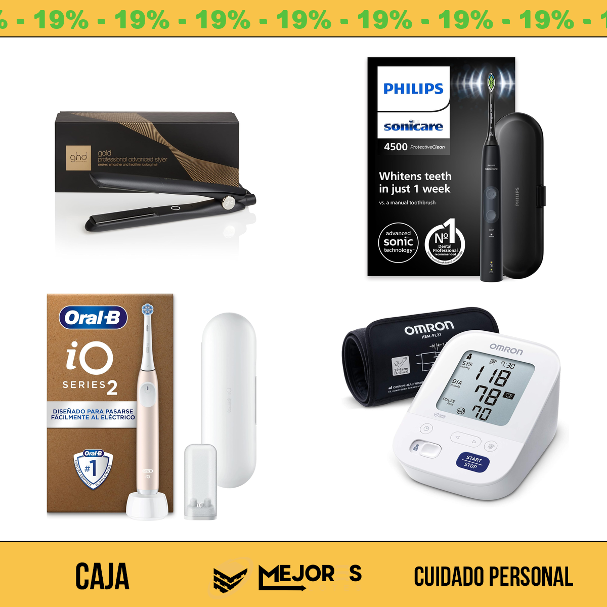 Caja de 29 Items Sin Revisar, Cuidado Personal, Lote #spN00I6Pm22
