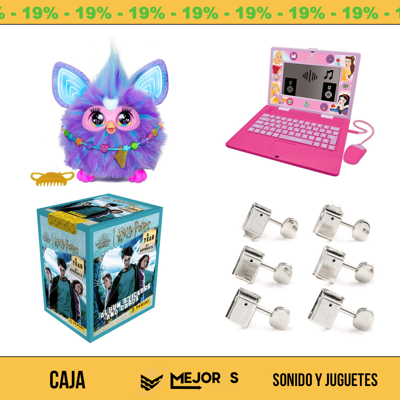 Caja de 29 Items Sin Revisar, Sonido Y Juguetes, Lote #spInD130J1h