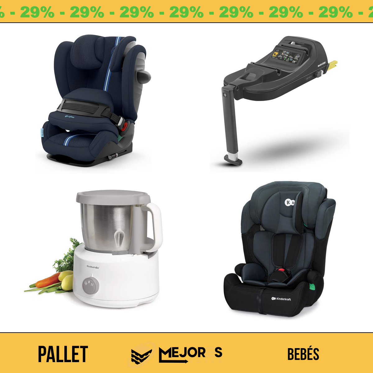 Pallet de 25 Items Sin Revisar, Bebes, Lote #10206144