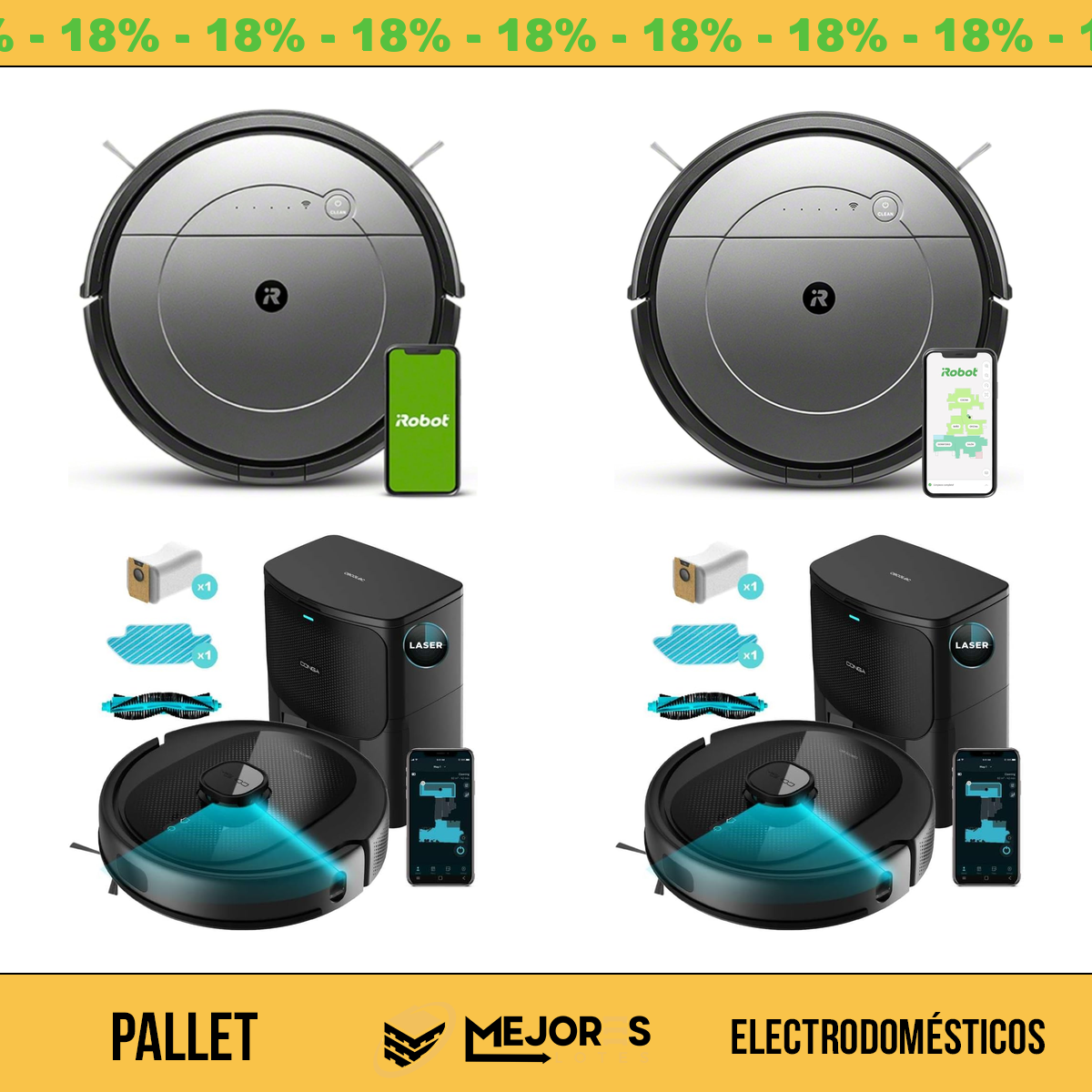 Pallet de 23 Items Sin Revisar, Electrodomesticos, Lote #S39213