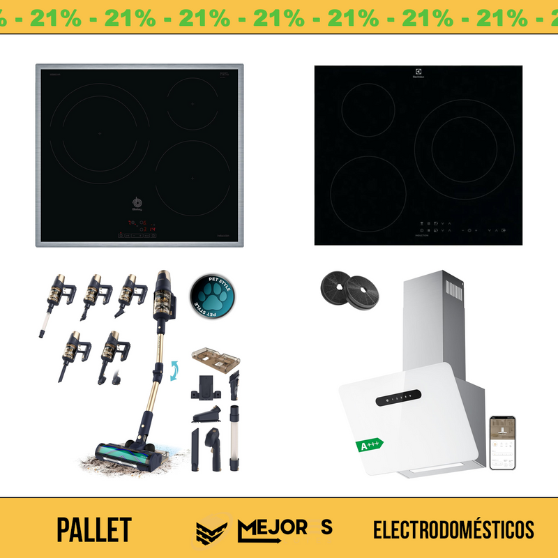 Pallet de 19 Items Sin Revisar, Electrodomesticos, Lote #S39226
