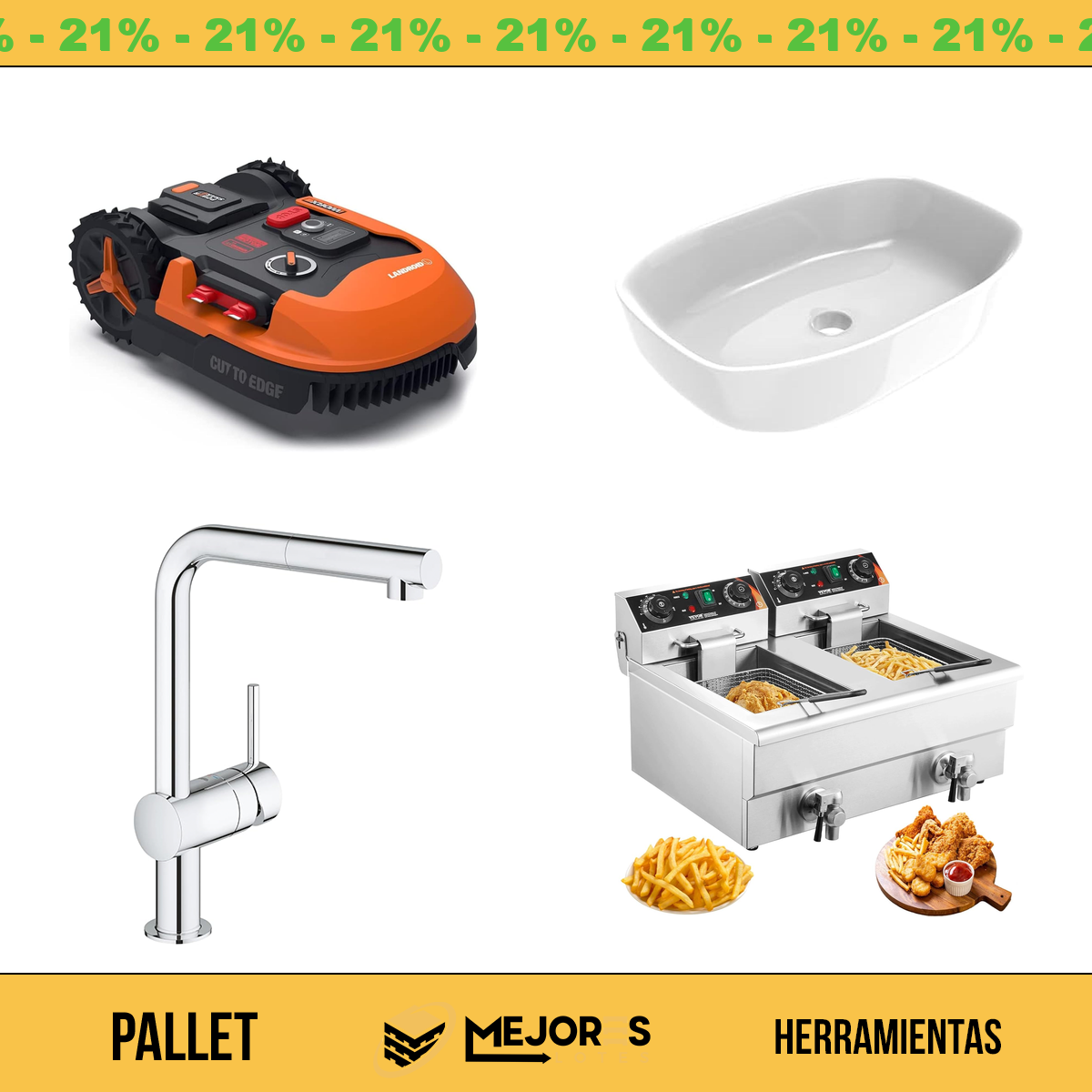 Pallet de 22 Items Sin Revisar, Herramientas, Lote #S39217