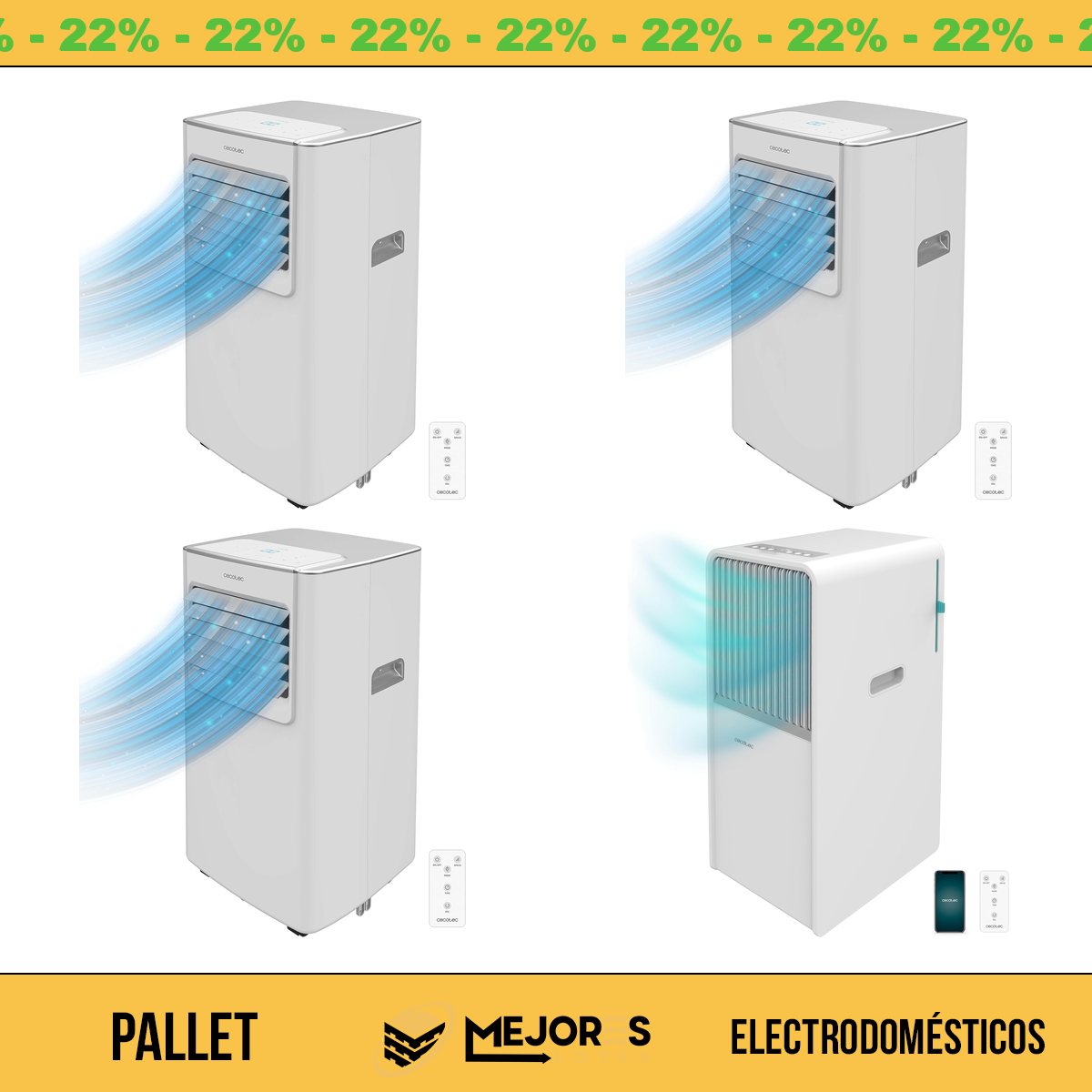 Pallet de 8 Items Sin Revisar, Electrodomesticos, Lote #S42705
