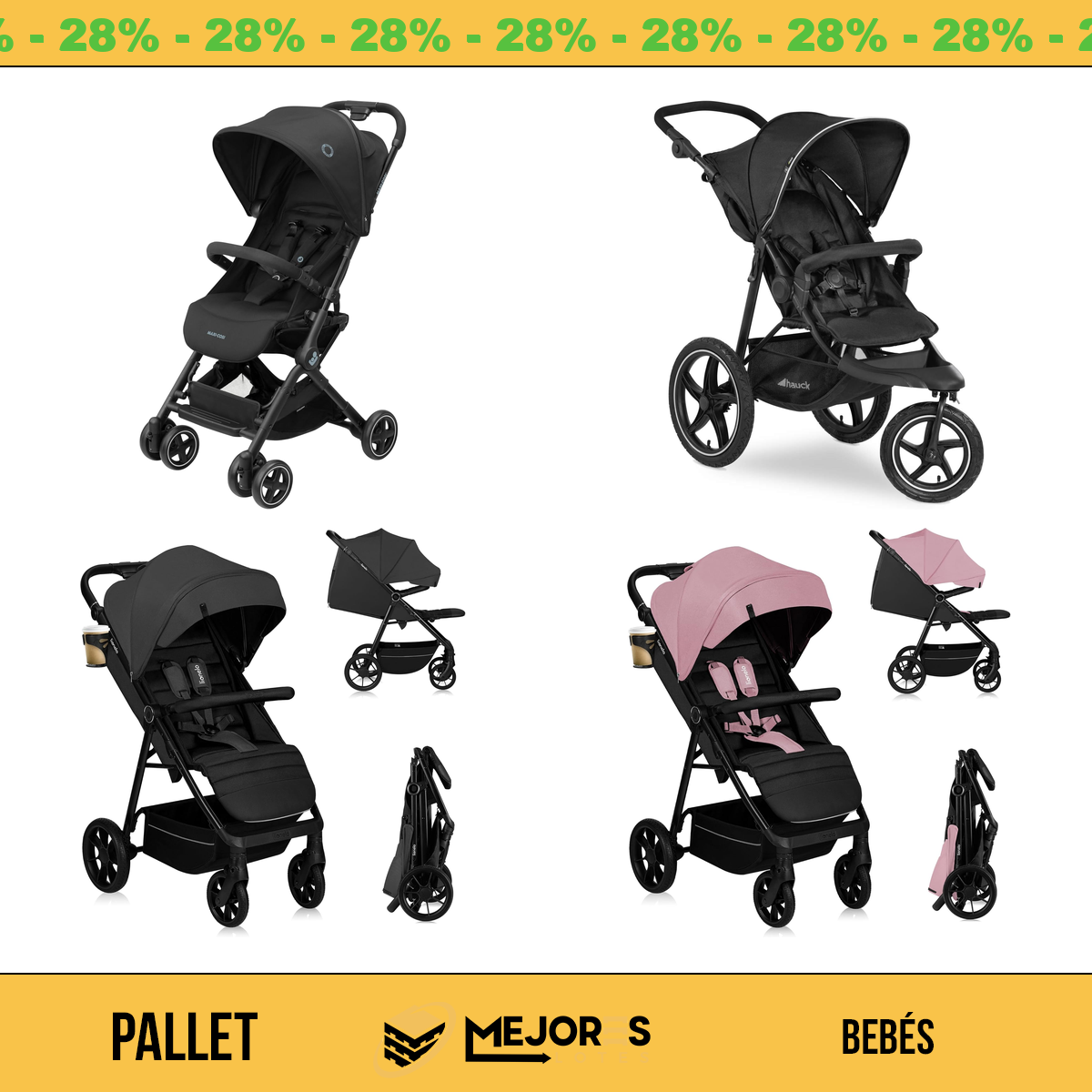 Pallet de 20 Items Sin Revisar, Bebes, Lote #10210635