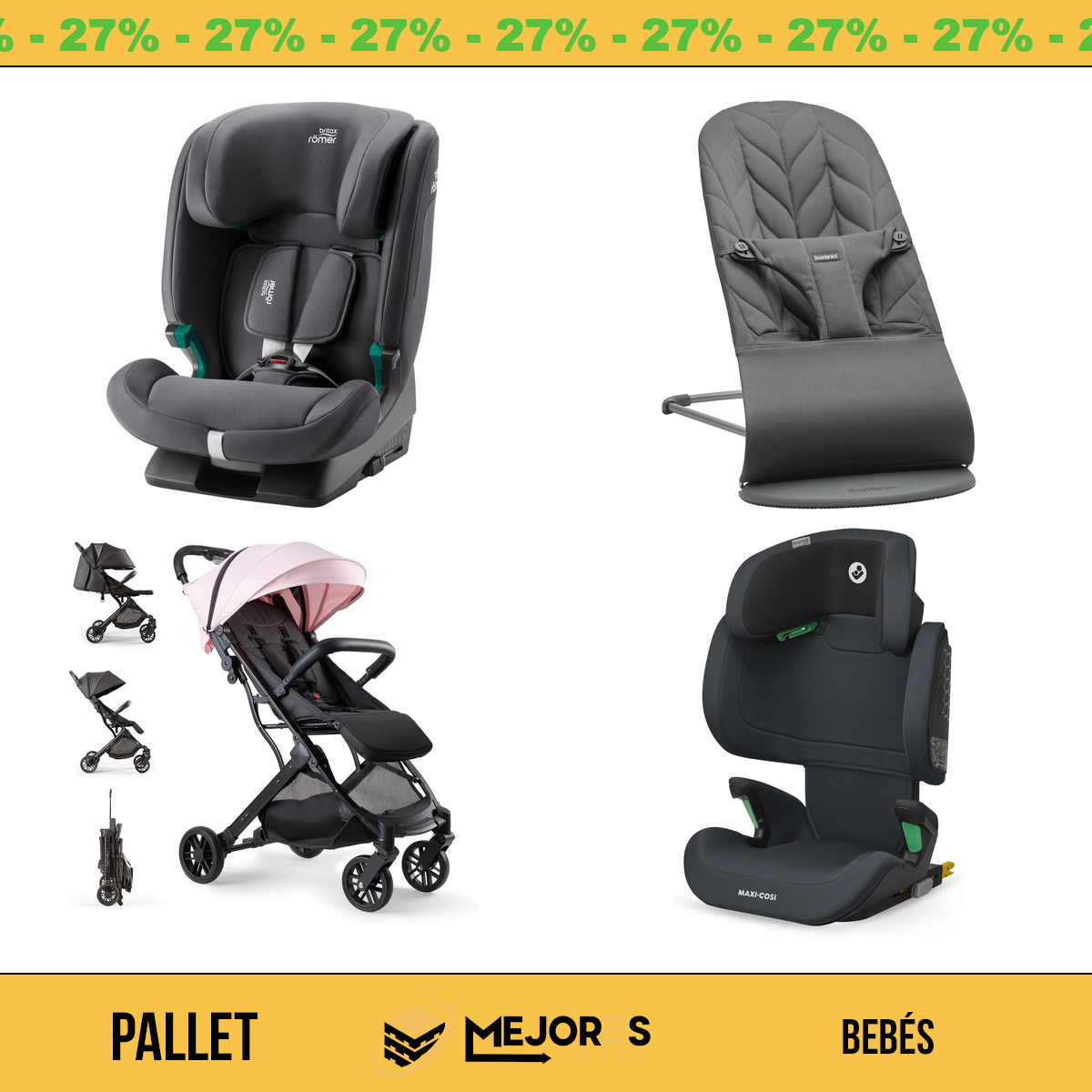 Pallet de 29 Items Sin Revisar, Bebes, Lote #10210663