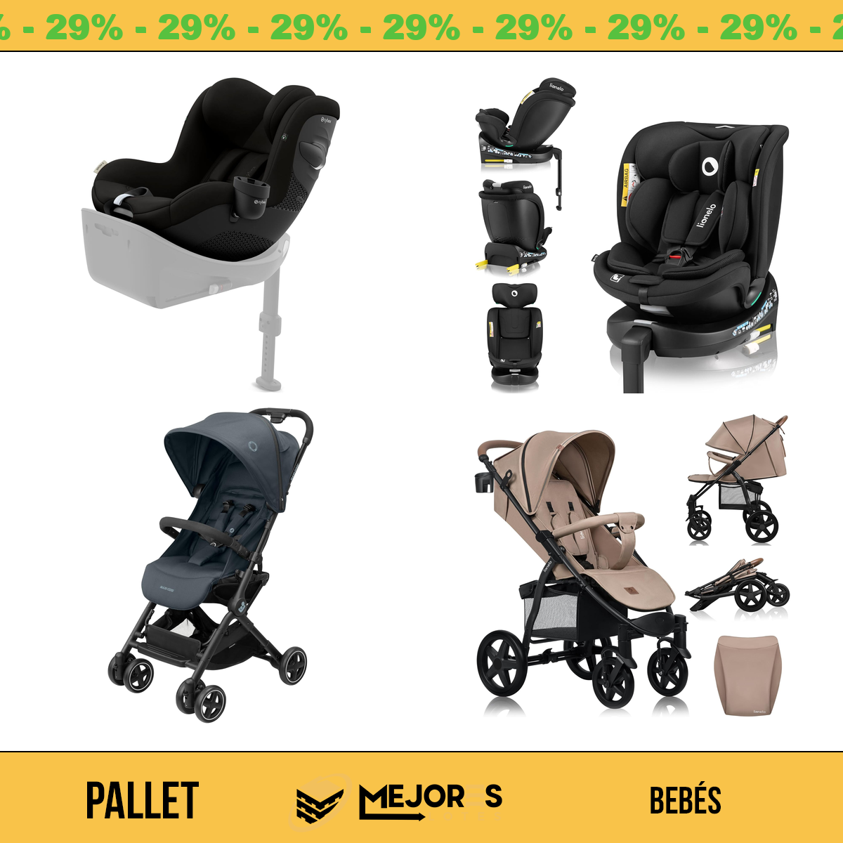 Pallet de 17 Items Sin Revisar, Bebes, Lote #10210677