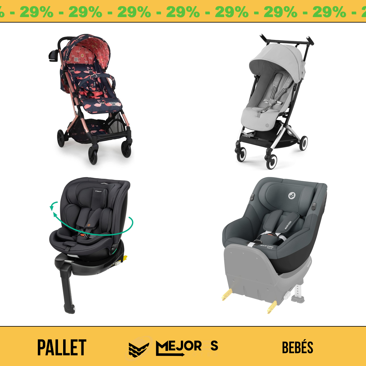 Pallet de 22 Items Sin Revisar, Bebes, Lote #10210688