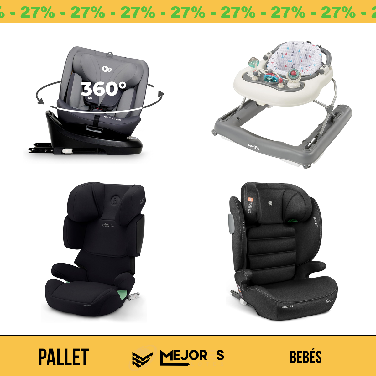 Pallet de 21 Items Sin Revisar, Bebes, Lote #10210689