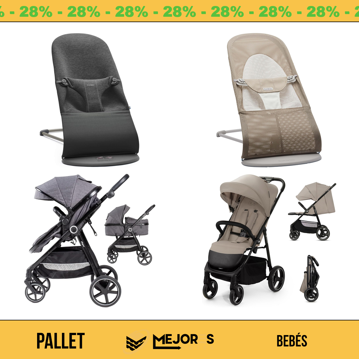 Pallet de 27 Items Sin Revisar, Bebes, Lote #10210715