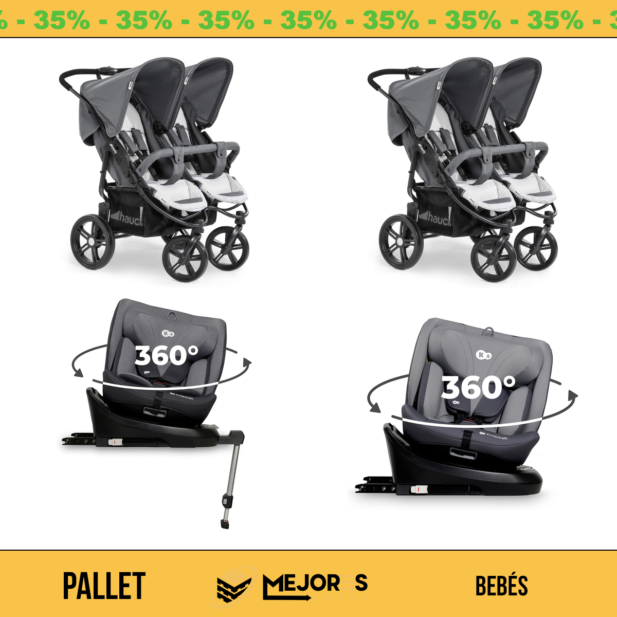 Pallet de 6 Items Sin Revisar, Bebes, Lote #10210722