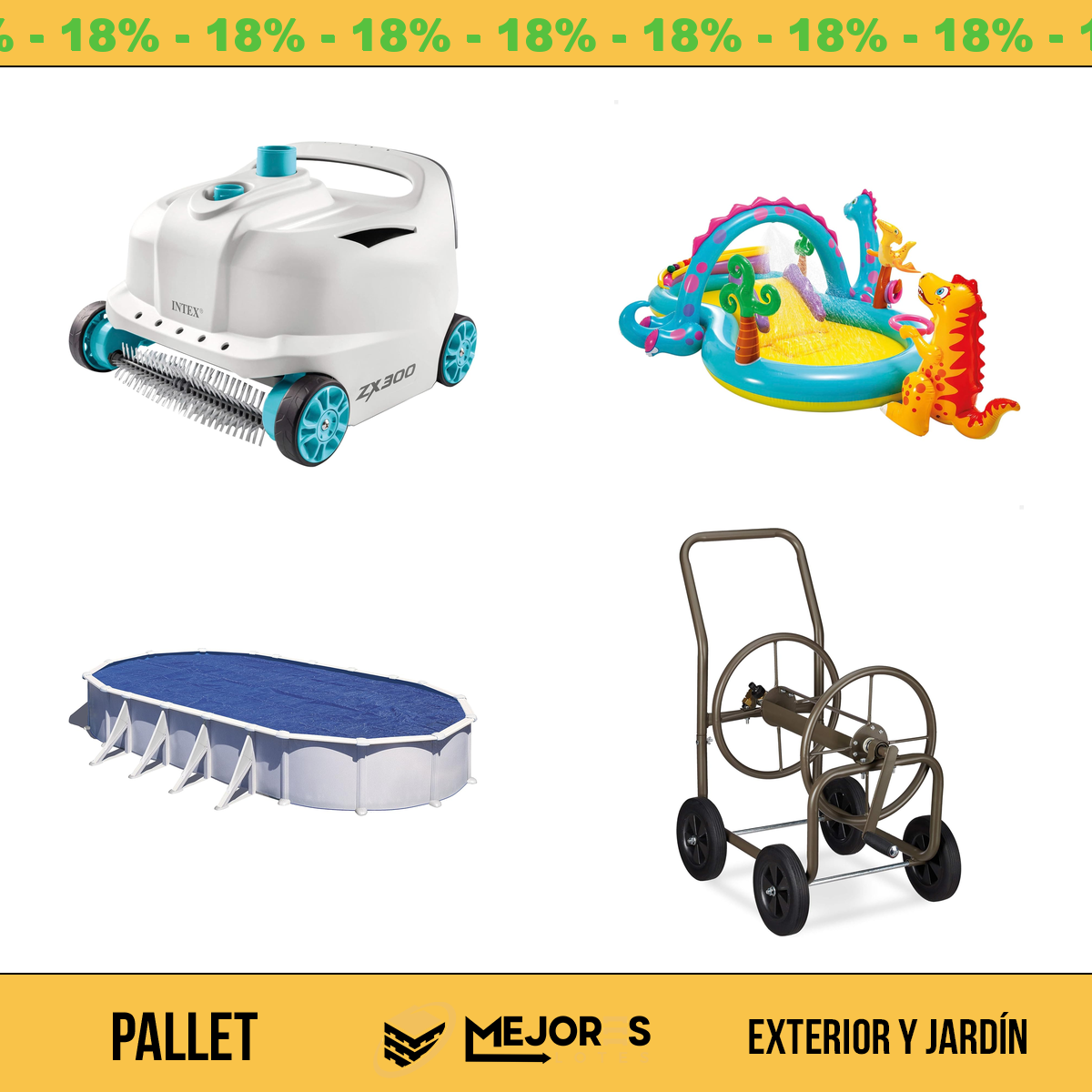 Pallet de 17 Items Sin Revisar, Exterior Y Jardin, Lote #10209877